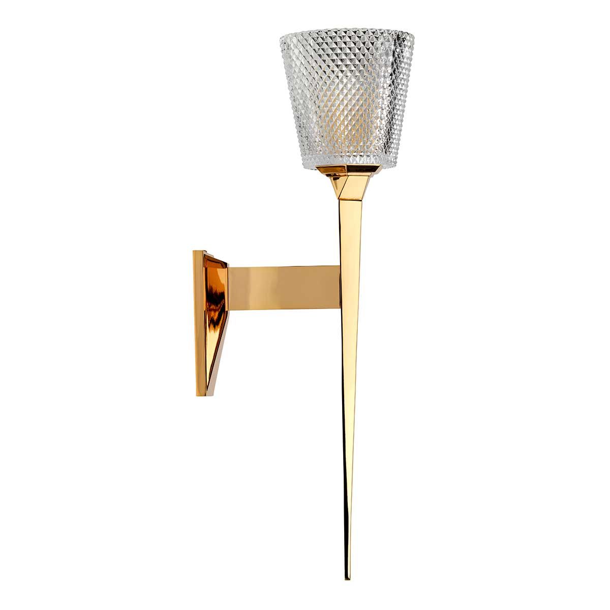 Verity 1 - flammige Wandleuchte - Poliertes Gold - Elsteadlighting - BATH - VERITY - PG