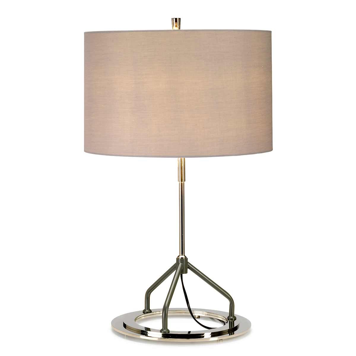Vicenza Tischlampe - Weiß poliertes Nickel - Elsteadlighting - VICENZA - TL - GPN