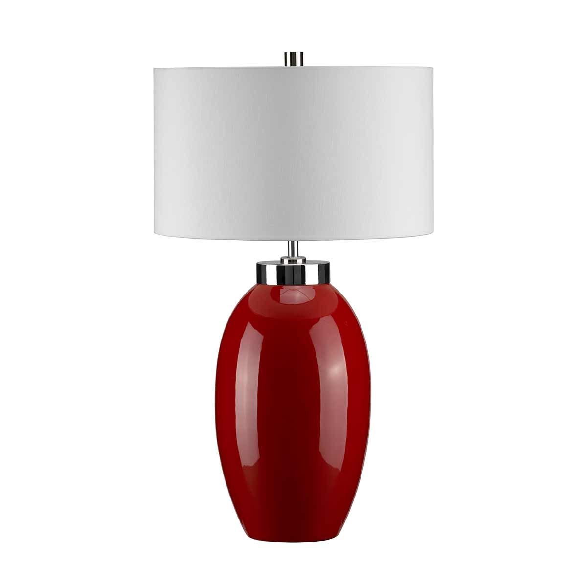 Victor Kleine Tischlampe mit 1 Licht - Rot - Elsteadlighting - VICTOR - SM - TL - RD