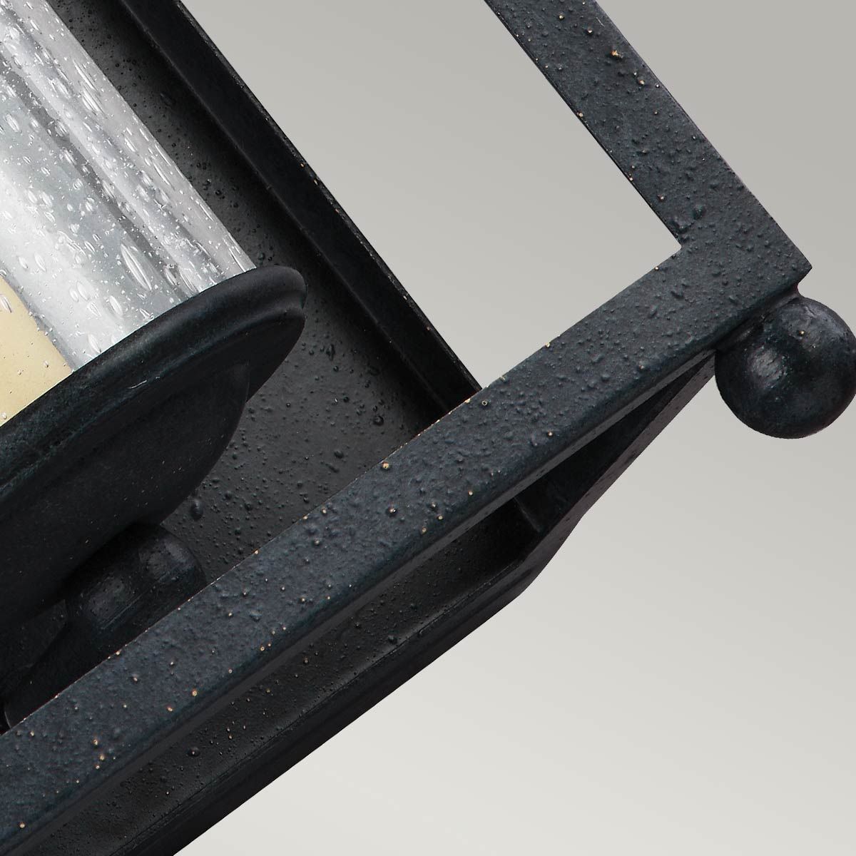 Wandleuchte Declaration 1 - Antikes Schmiedeeisen - Elsteadlighting - leuchtengrosshandel24