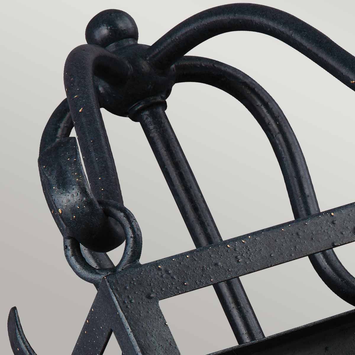 Wandleuchte Declaration 1 - Antikes Schmiedeeisen - Elsteadlighting - leuchtengrosshandel24