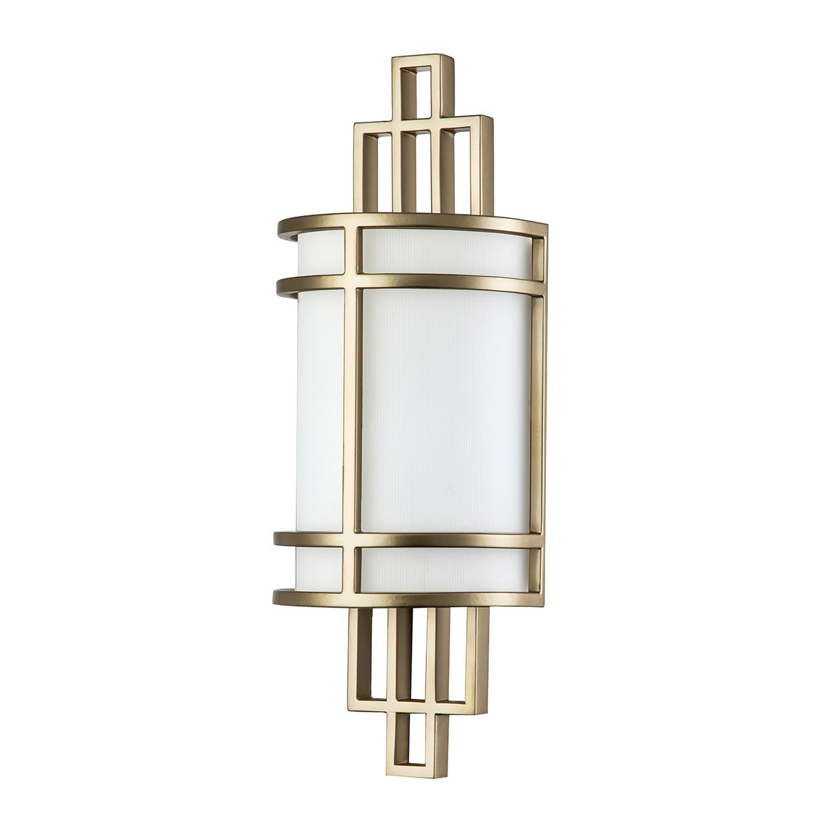 Wandleuchte Fusion 1-flammig, Messing natur lackiert - Elsteadlighting - leuchtengrosshandel24