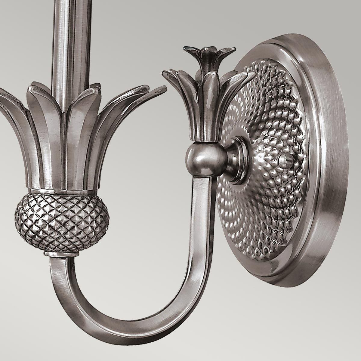 Wandleuchte Plantation 1 - flammig, poliertes Antik - Nickel - Elsteadlighting - HK - PLANT1 - PL