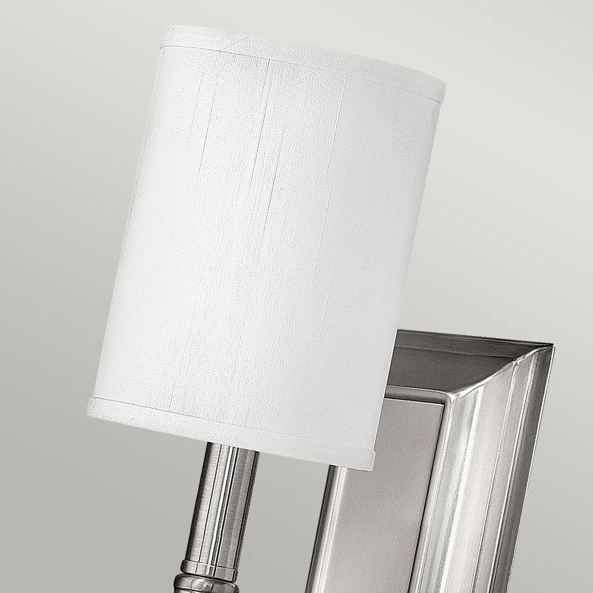Wandleuchte Sussex 1-flammig - Gebürstetes Nickel - Elsteadlighting - leuchtengrosshandel24