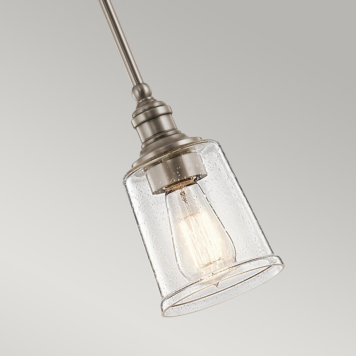 Waverly 1 - flammige Mini - Pendelleuchte - Klassisches Zinn - Elsteadlighting - KL - WAVERLY - MP - CLP