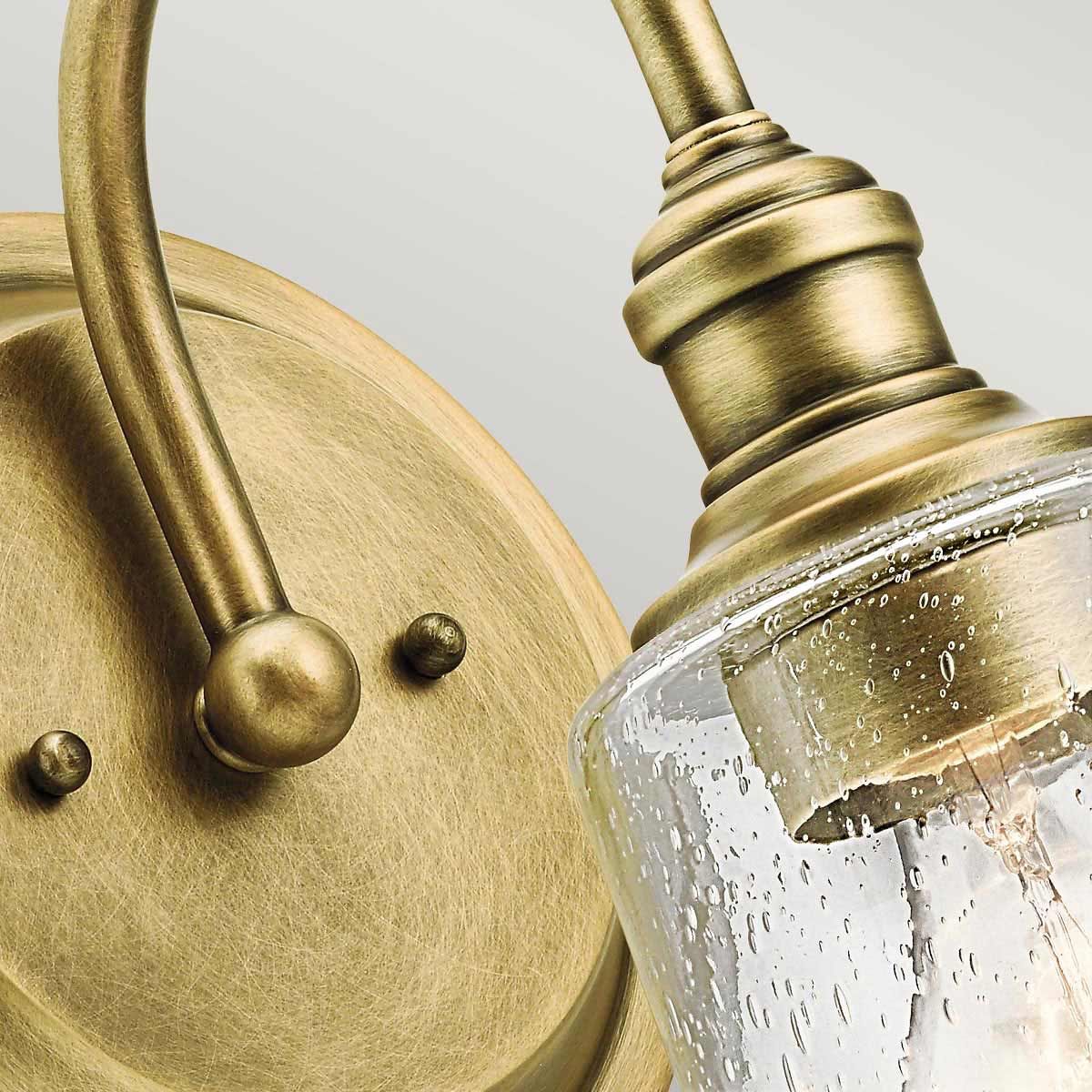 Waverly 1 - flammige Wandleuchte - Natürliches Messing - Elsteadlighting - KL - WAVERLY1 - NBR
