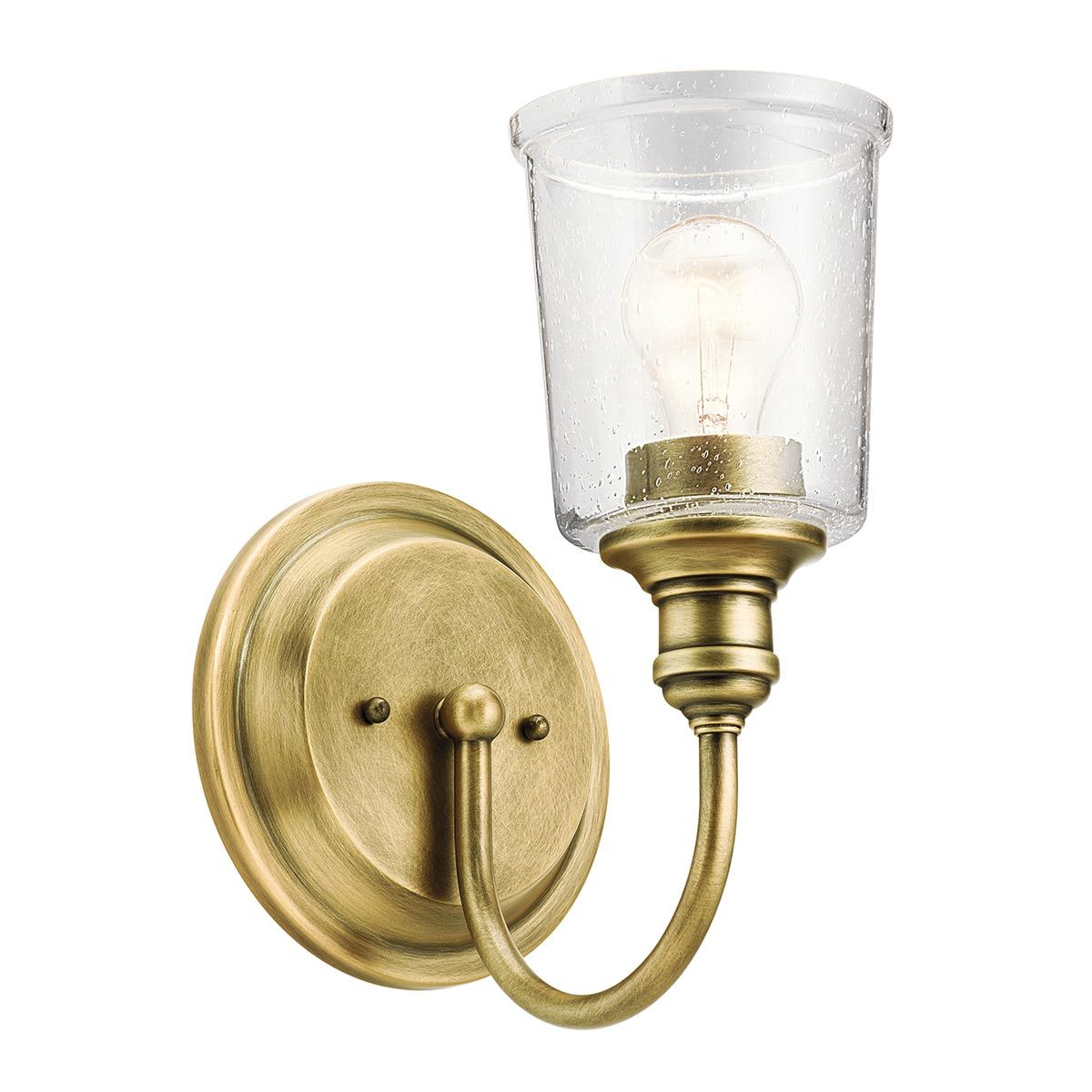 Waverly 1 - flammige Wandleuchte - Natürliches Messing - Elsteadlighting - KL - WAVERLY1 - NBR