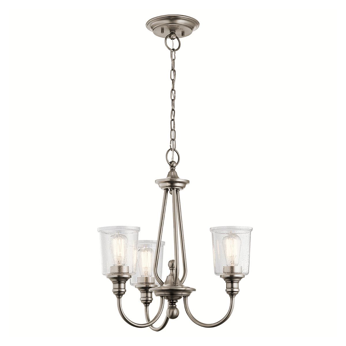 Waverly Kronleuchter mit 3 Lichtern, klassisches Zinn - Elsteadlighting - KL - WAVERLY3 - CLP