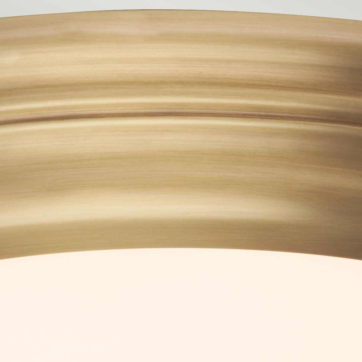 Welland 1 - flammige Deckenleuchte - Gealtertes Messing - Elsteadlighting - WELLAND - F - AB