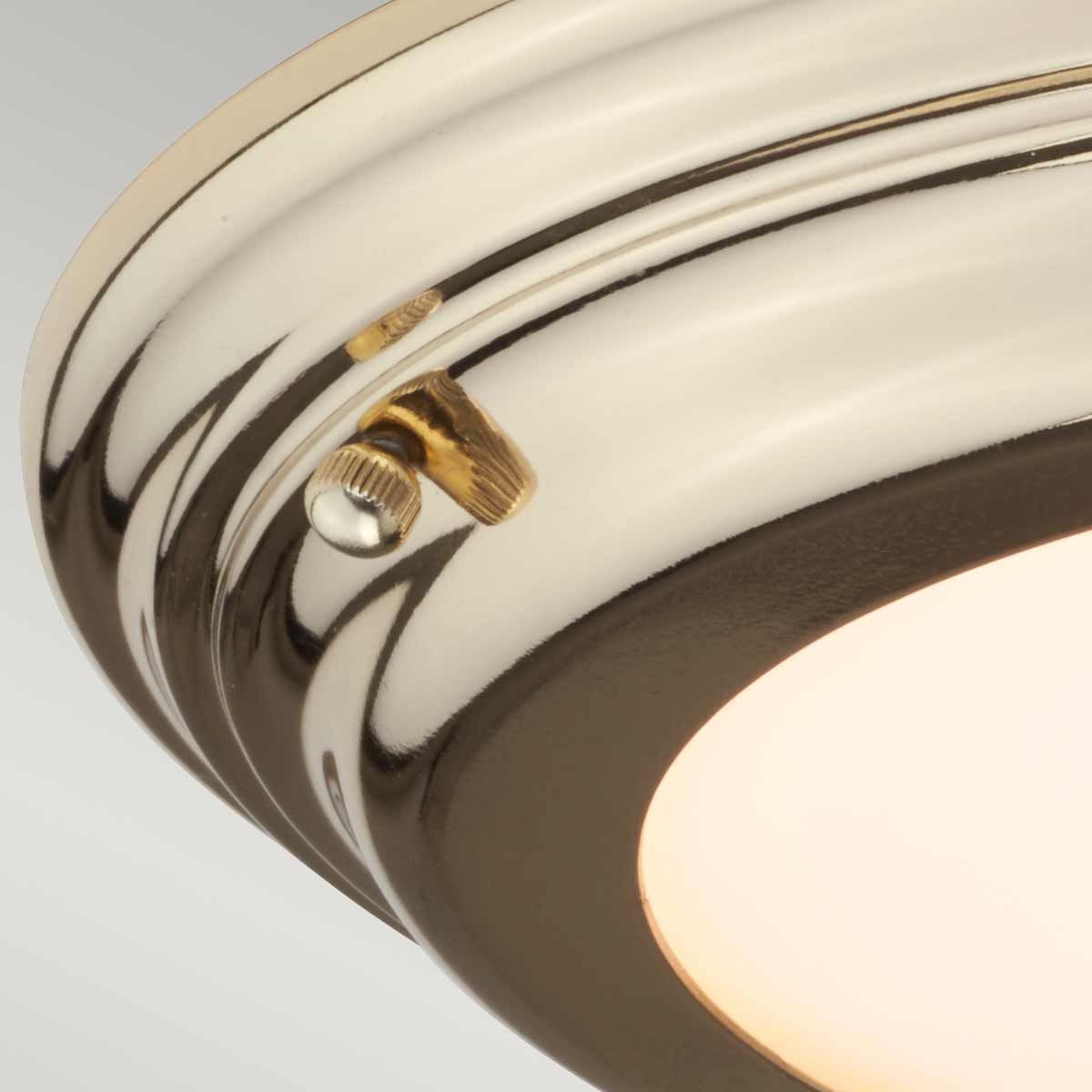Welland 1 - flammige Deckenleuchte, Messing poliert - Elsteadlighting - WELLAND - F - PB