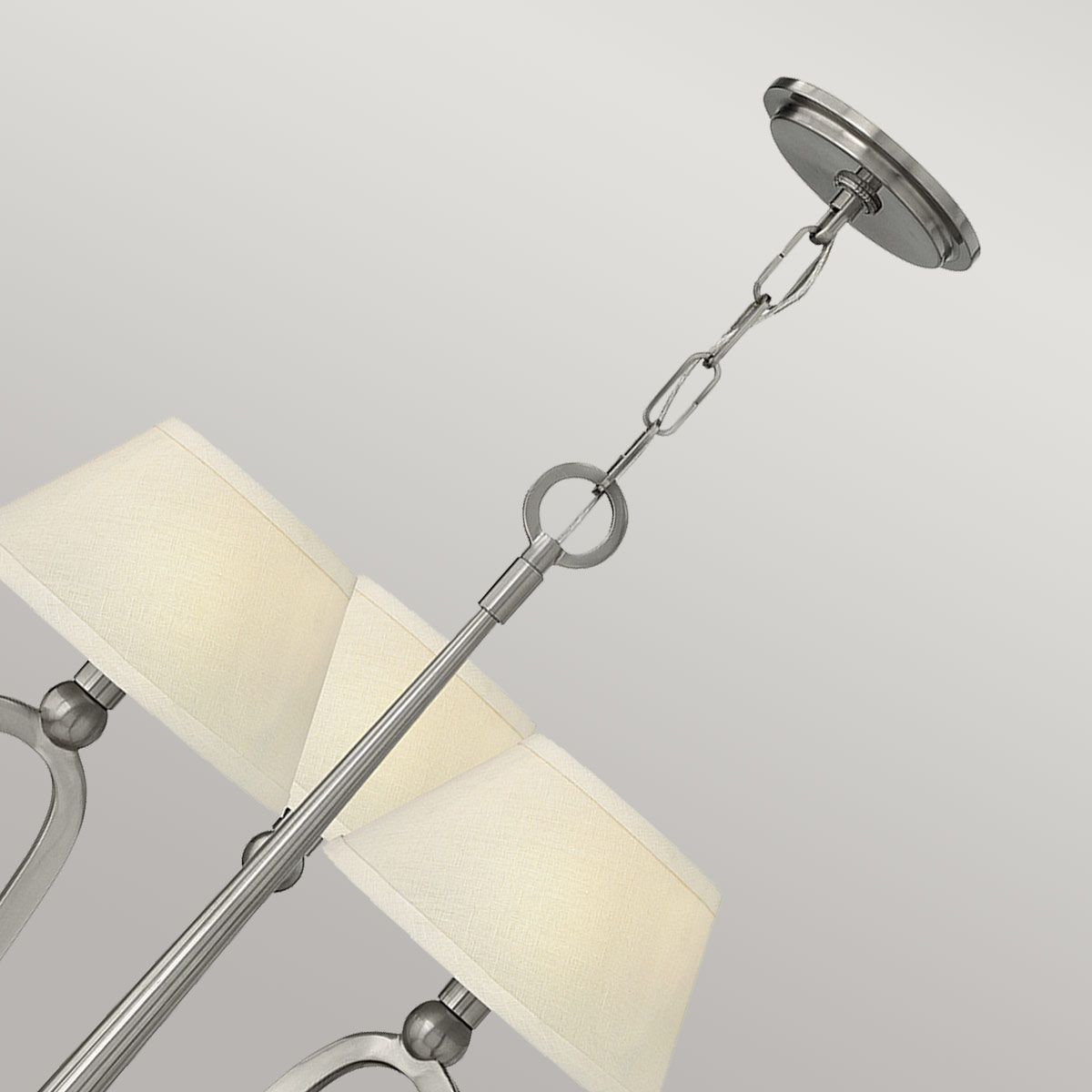 Whitney Kronleuchter mit 3 Lichtern, gebürstetes Nickel - Elsteadlighting - HK - WHITNEY3