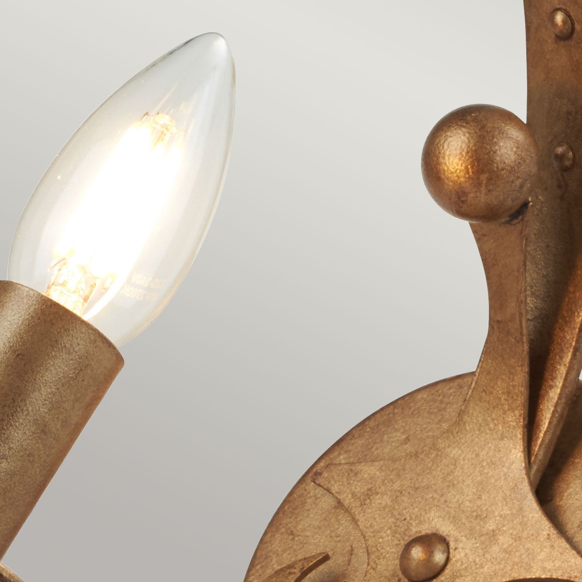 Windsor 1 - flammige Wandleuchte - Goldpatina - Elsteadlighting - WINDSOR1 - GOLD