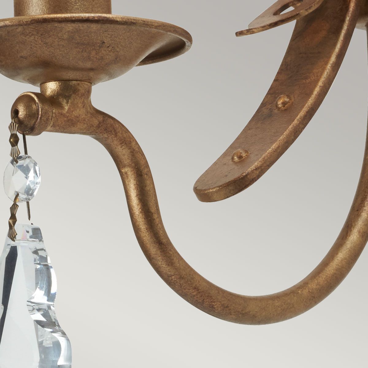Windsor 1 - flammige Wandleuchte - Goldpatina - Elsteadlighting - WINDSOR1 - GOLD