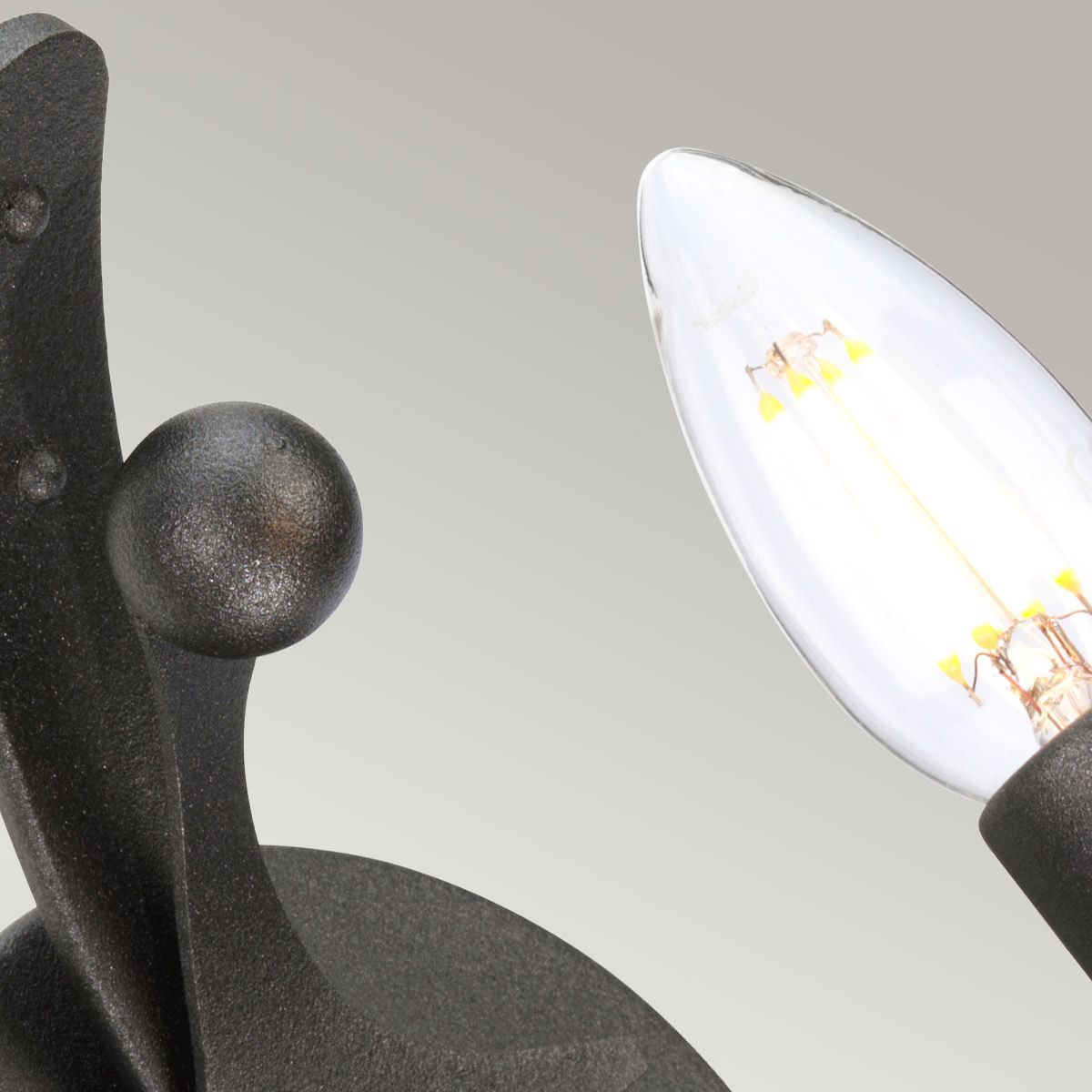 Windsor 1 - flammige Wandleuchte - Graphit - Elsteadlighting - WINDSOR1 - GR