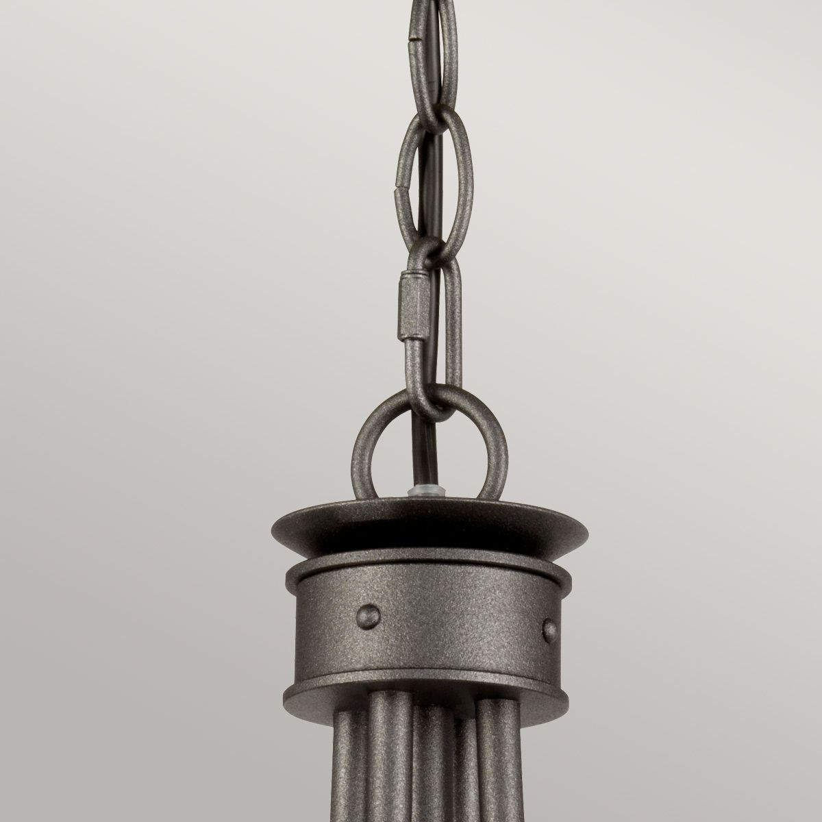 Windsor Pendelleuchte mit 4 Lichtern - Graphit - Elsteadlighting - WINDSOR4 - GR