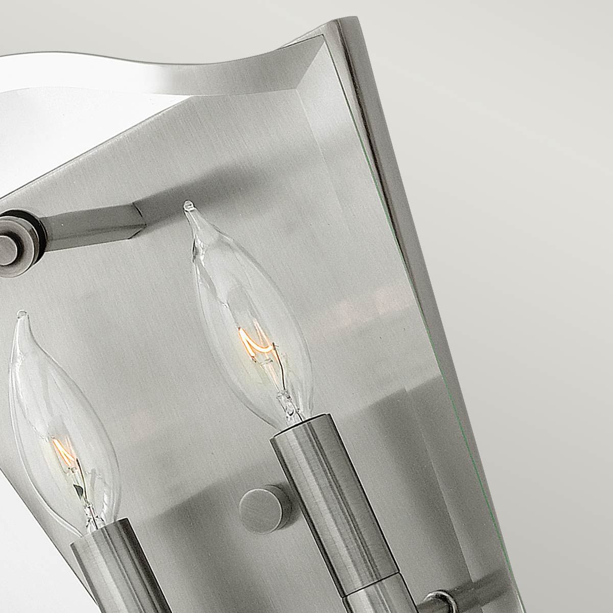 Wingate 2 - flammige Wandleuchte, poliertes Antik - Nickel - Elsteadlighting - HK - WINGATE2