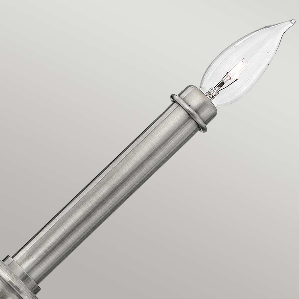 Yorktown 2 - flammige Wandleuchte - Antik - Nickel - Elsteadlighting - HK - YORKTOWN2