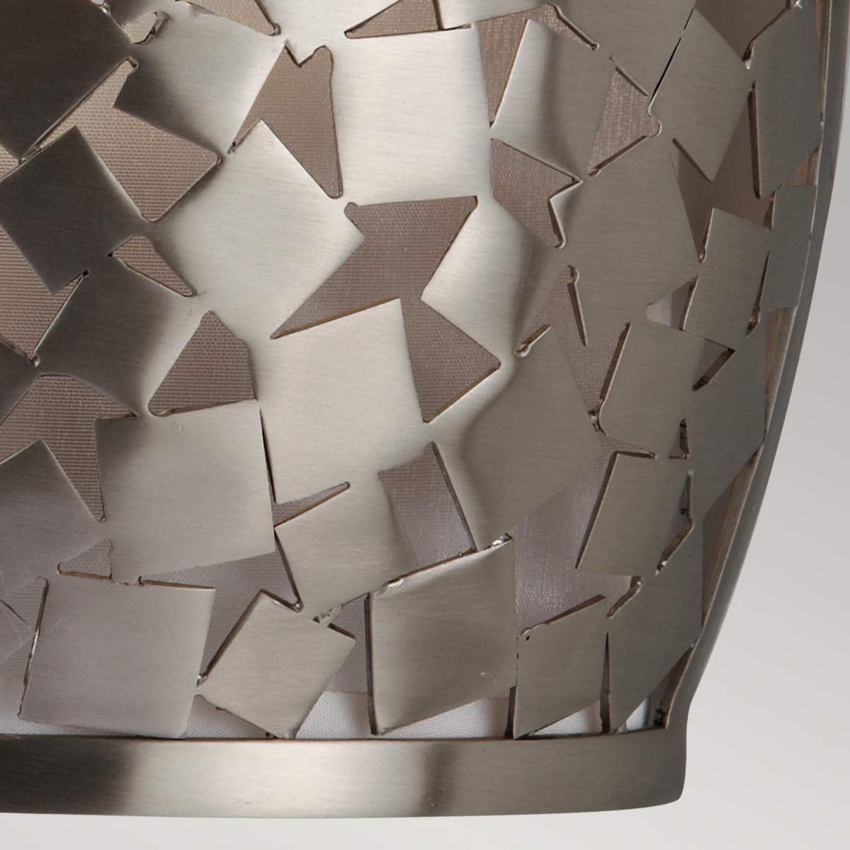 Zara 1 - flammige Wandleuchte - Gebürsteter Stahl - Elsteadlighting - FE - ZARA1