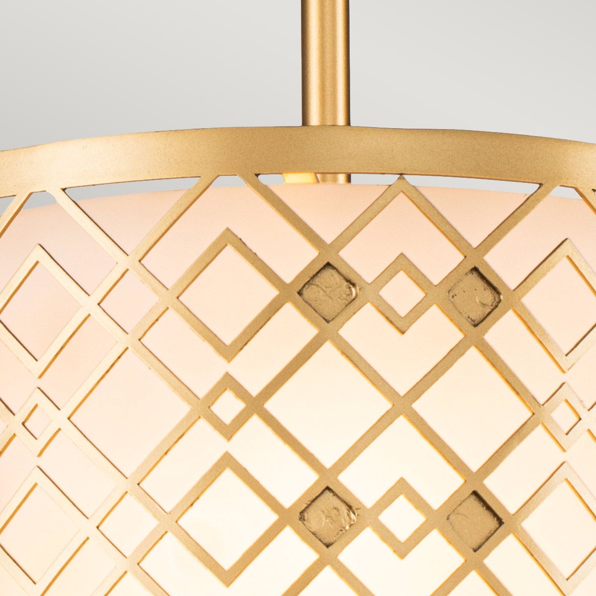 Ziggy 1lt kleine Pendelleuchte - Lackiertes Gold - Elsteadlighting - ZIGGY - 1P - S - LG