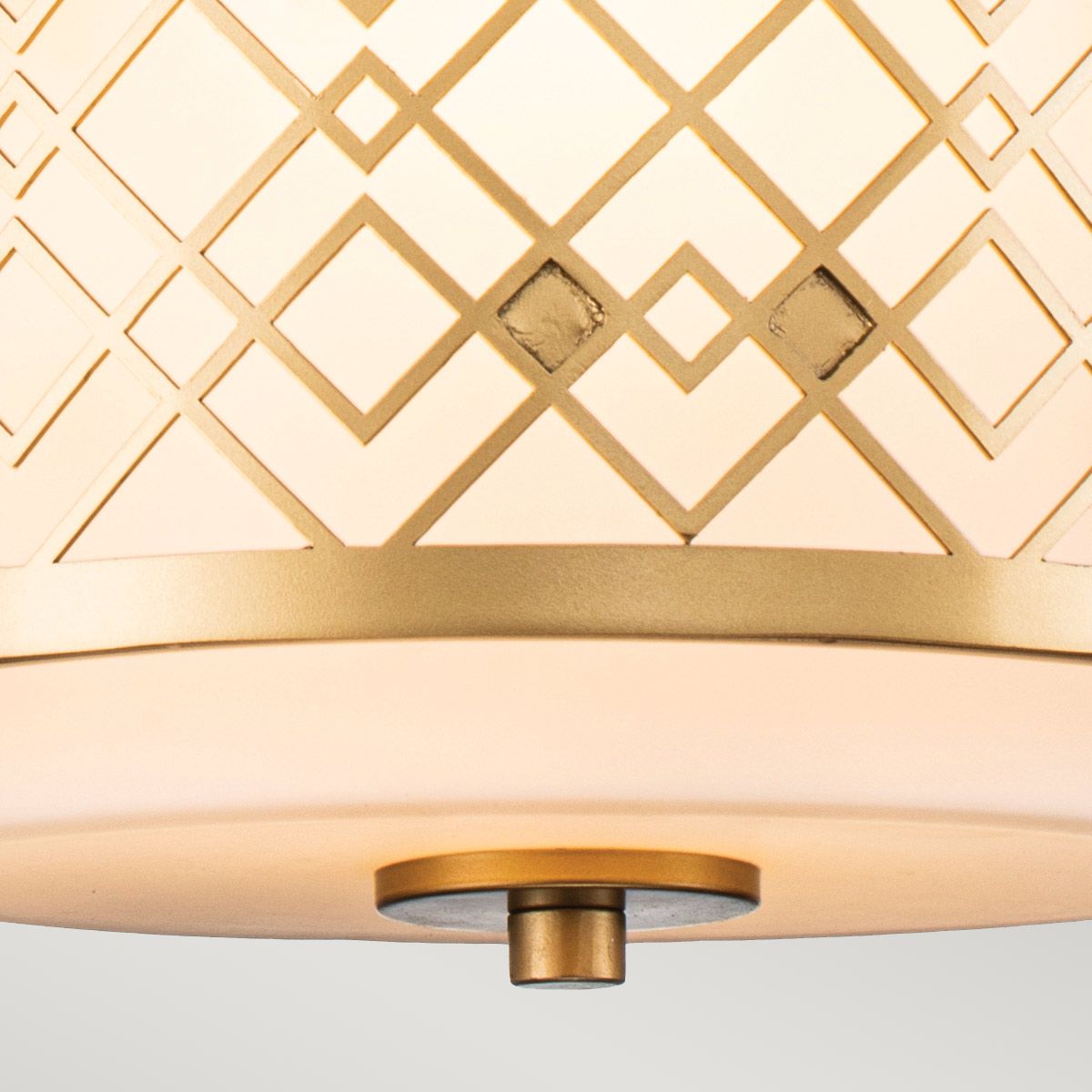Ziggy 1lt kleine Pendelleuchte - Lackiertes Gold - Elsteadlighting - ZIGGY - 1P - S - LG