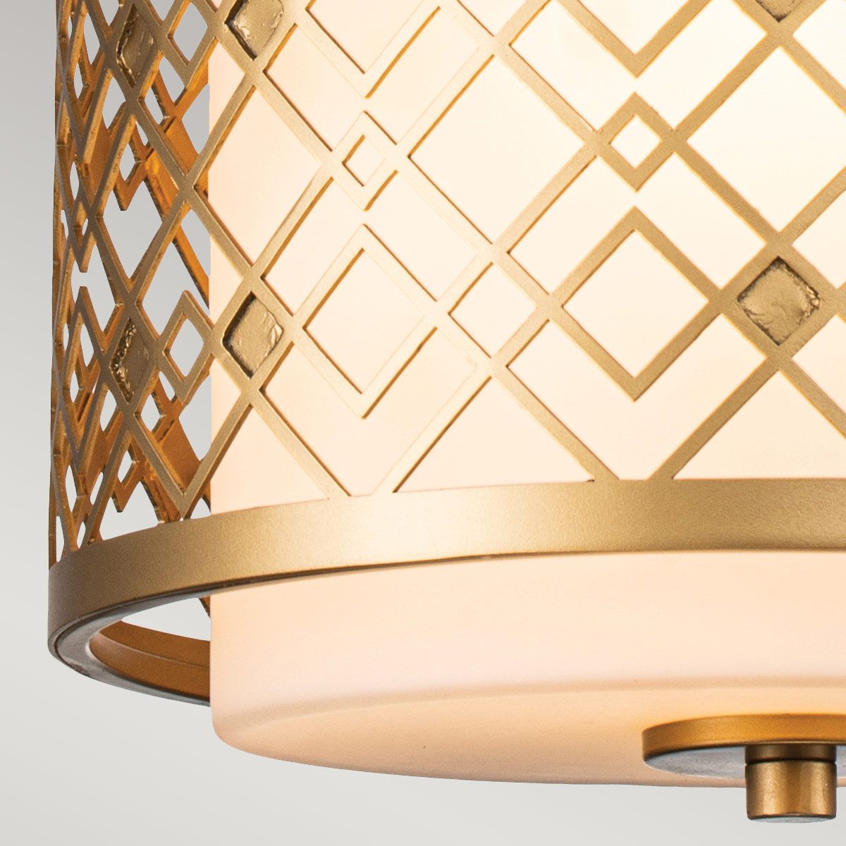 Ziggy 1lt kleine Pendelleuchte - Lackiertes Gold - Elsteadlighting - ZIGGY - 1P - S - LG