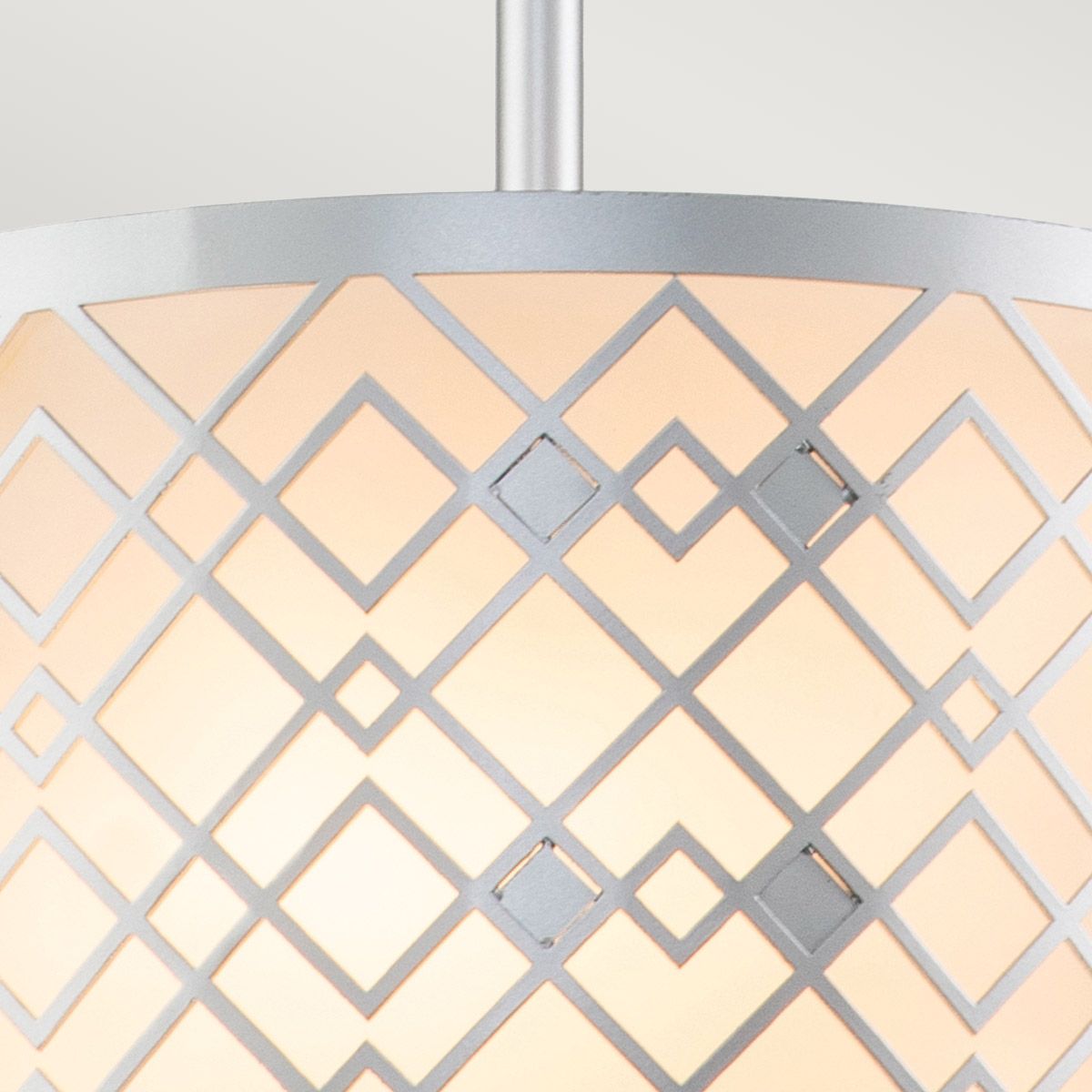 Ziggy 1lt kleine Pendelleuchte - Lackiertes Silber - Elsteadlighting - ZIGGY - 1P - S - LS