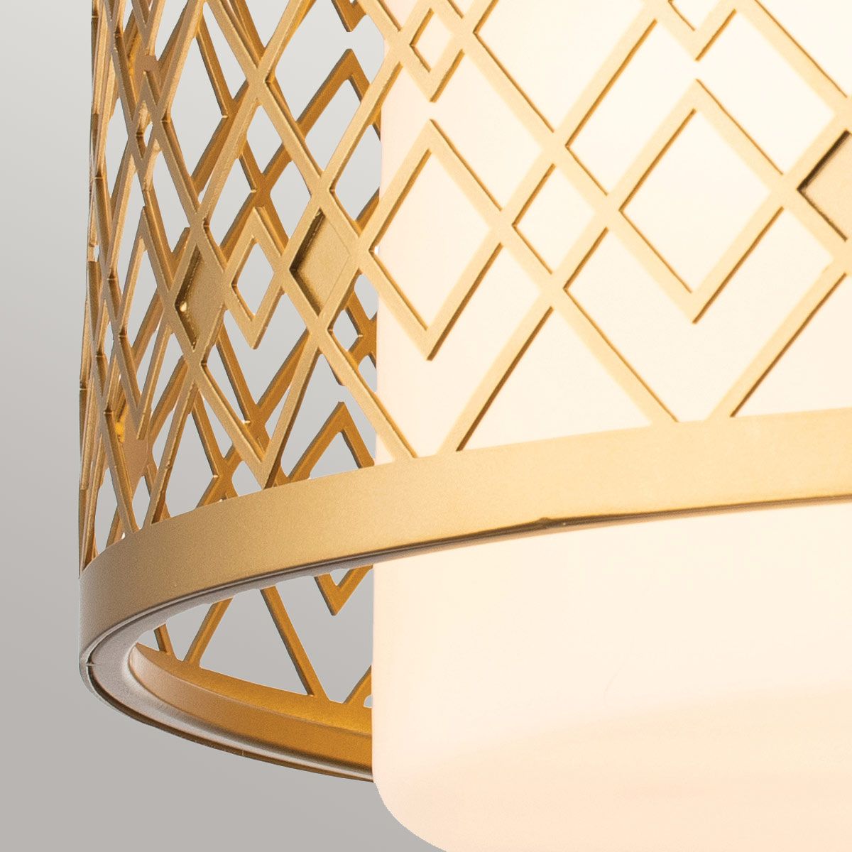 Ziggy, 2 l, mittlere Spülung, lackiertes Gold - Elsteadlighting - ZIGGY - F - M - LG