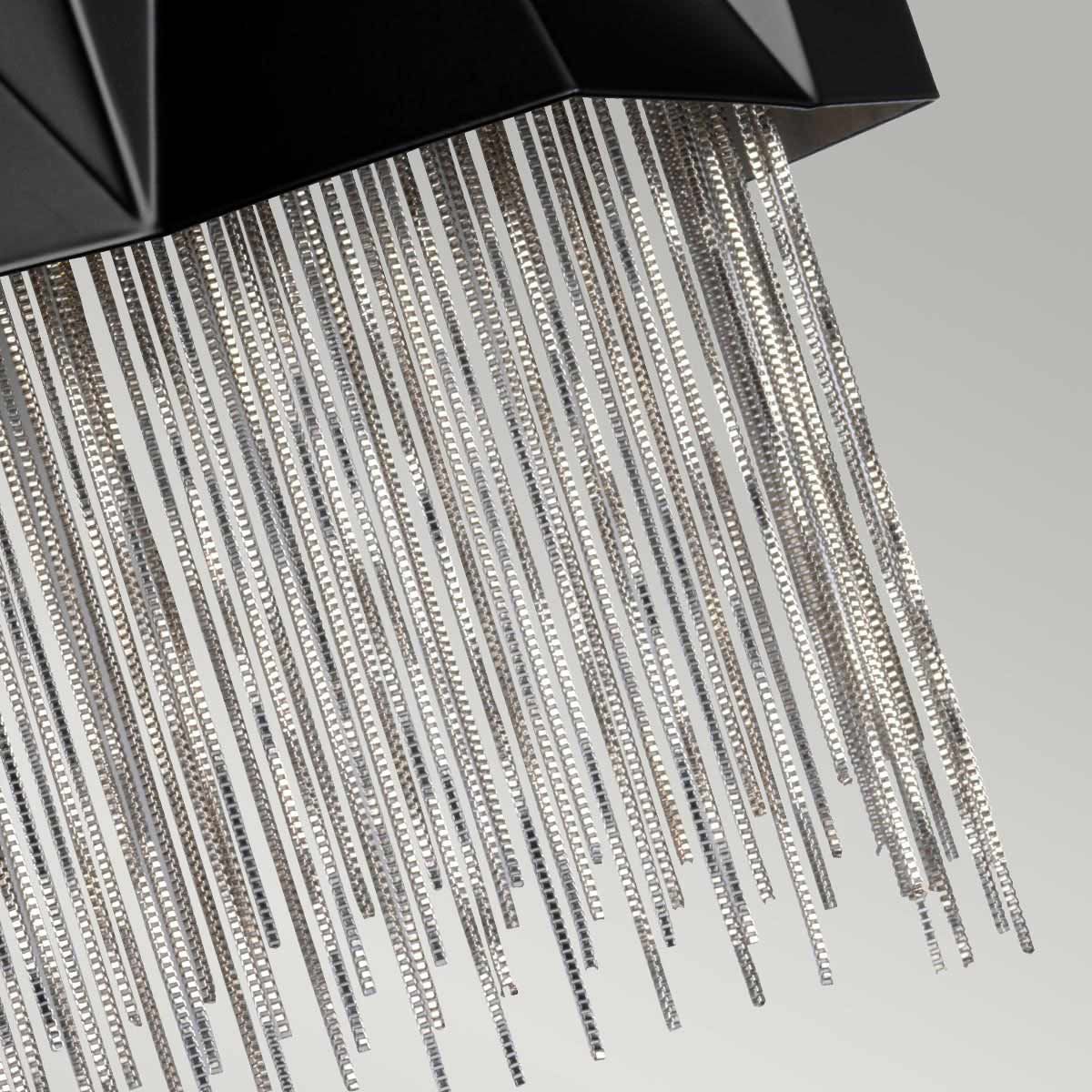 Zuma 3 - flammige Wandleuchte - Satinschwarz/Silber - Elsteadlighting - HK - ZUMA - 3W - SBS