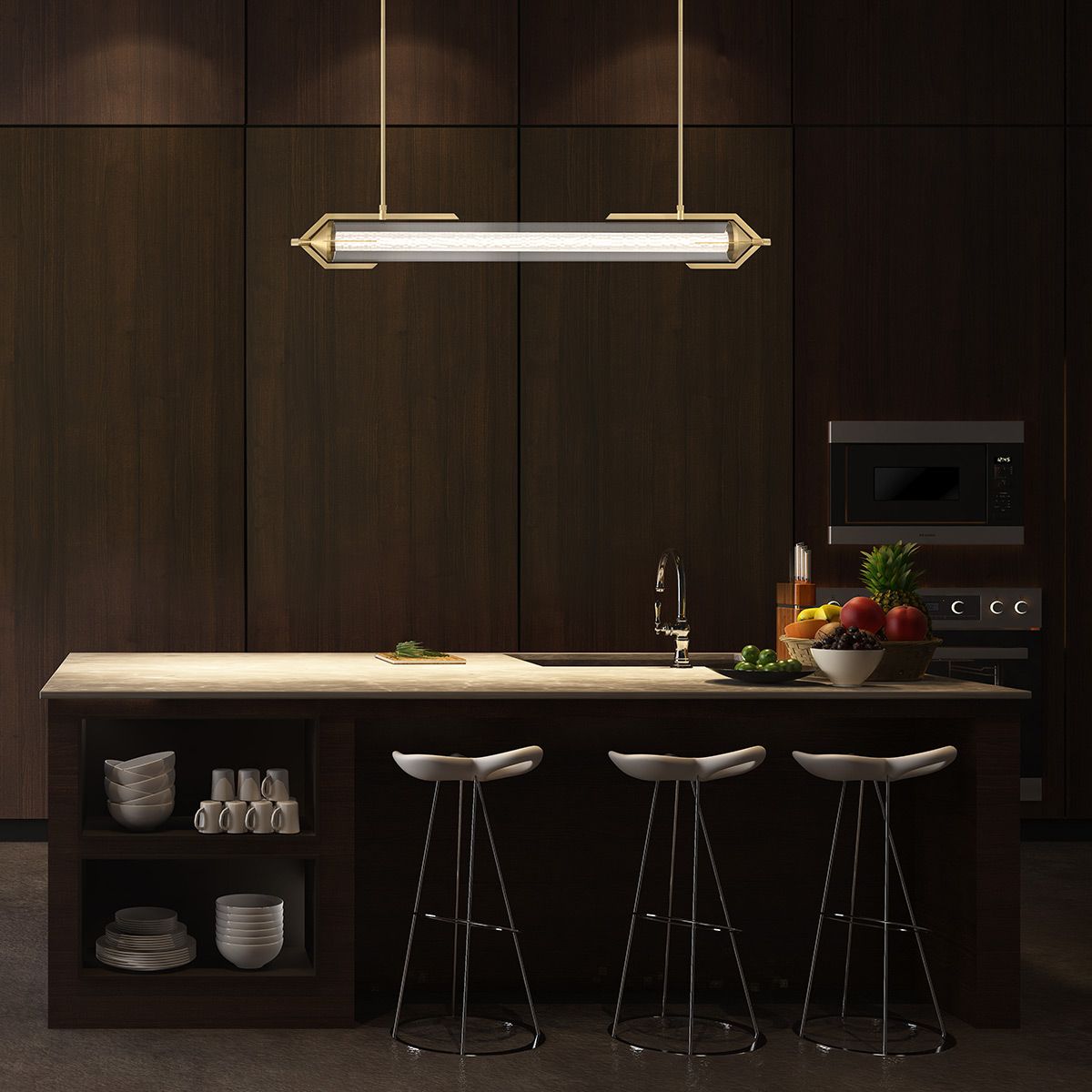 Espada Lineare Pendelleuchte - Eurofase - QN - ESPADA - LP - BG