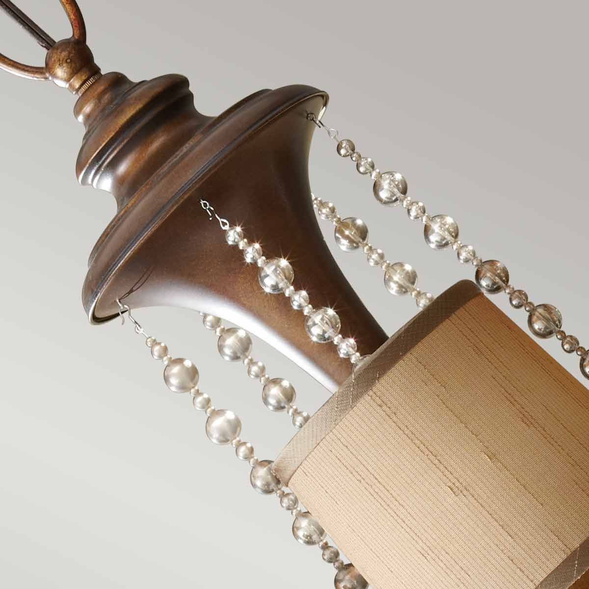 Kronleuchter Clarissa mit 5 Lichtern – Firenze Gold