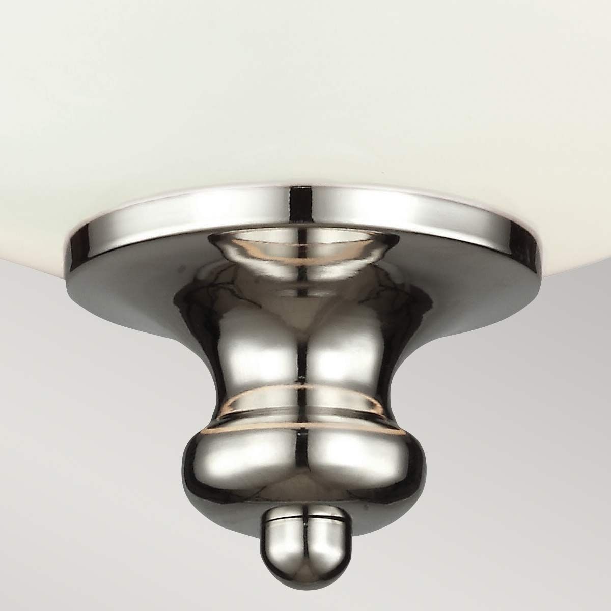 Parkman Deckenleuchte, 2 Lichter, Nickel poliert