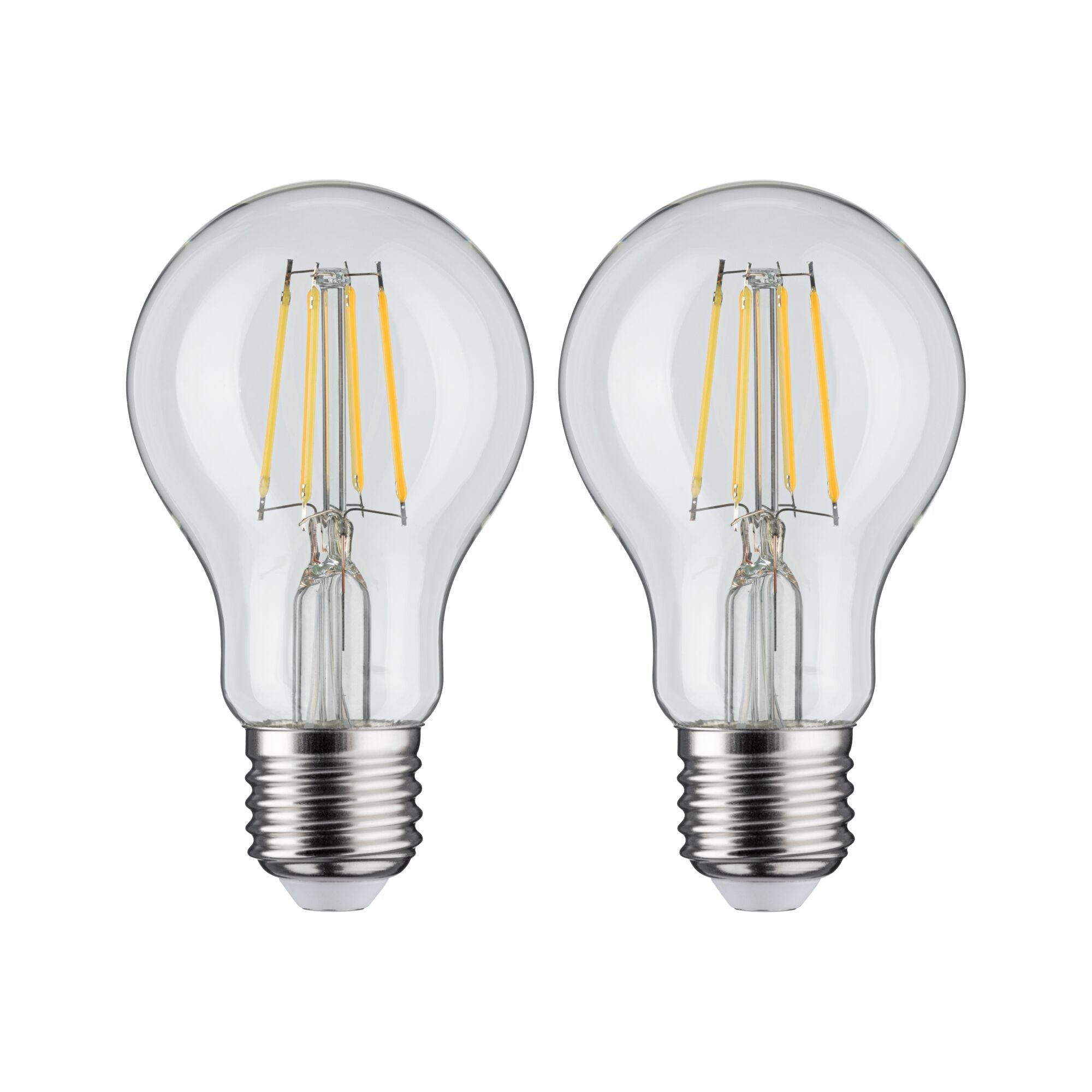 Filament 230V LED Birne E27 2x470lm 2x5W 2700K Klar - Paulmann - 28856
