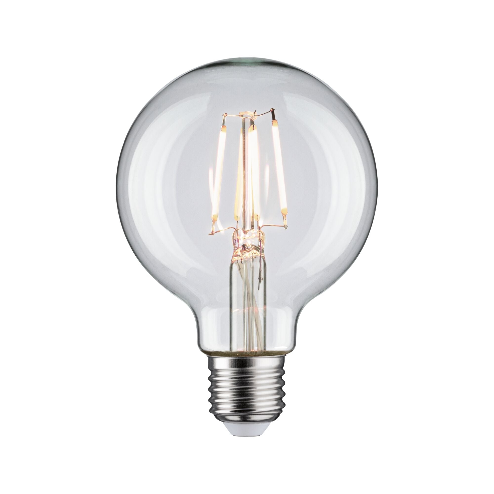 Filament 230V LED Globe G80 E27 470lm 4,8W 4000K Klar - Paulmann - 28955