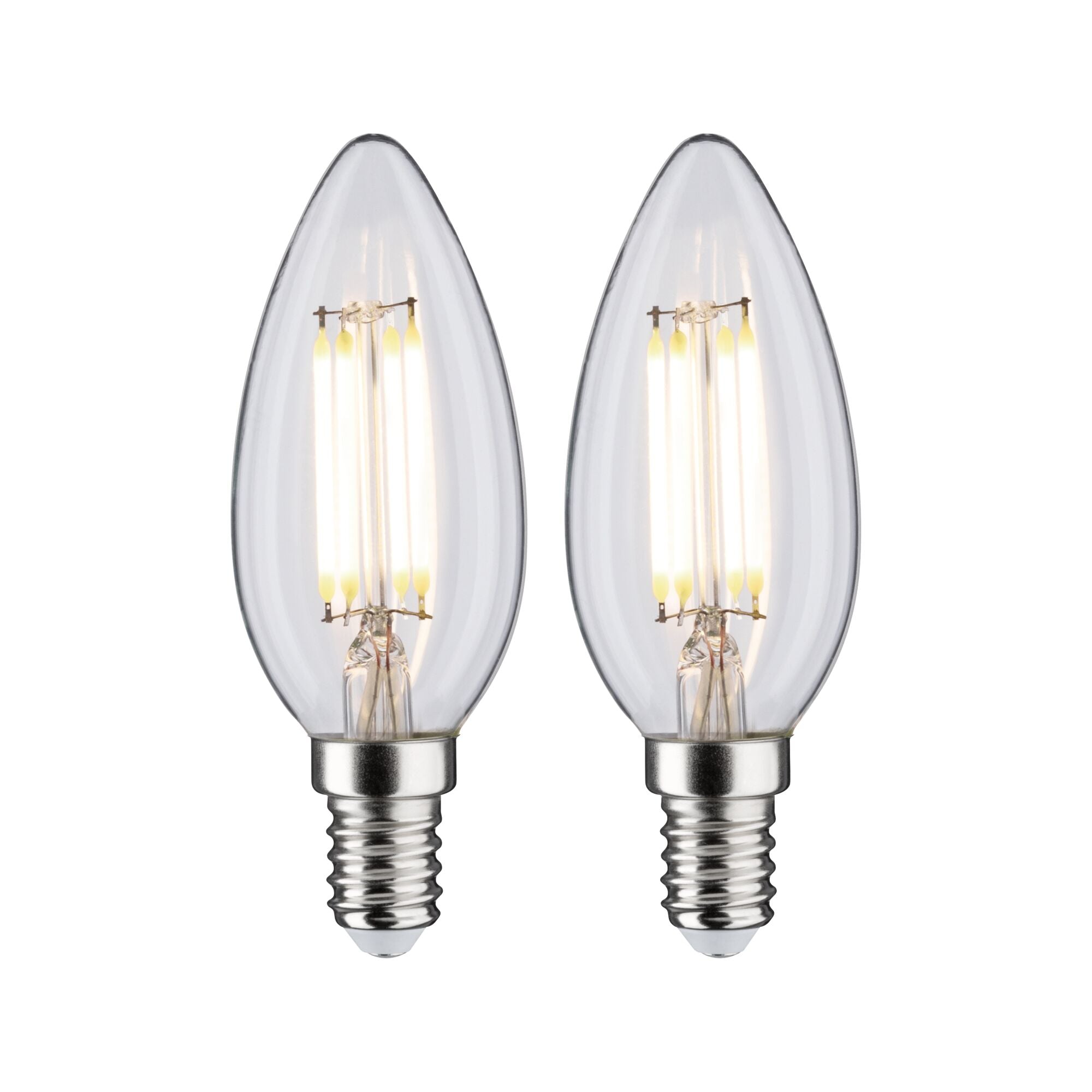 Filament 230V LED Kerze E14 2x470lm 2x4,8W 4000K Matt - Paulmann - 28916