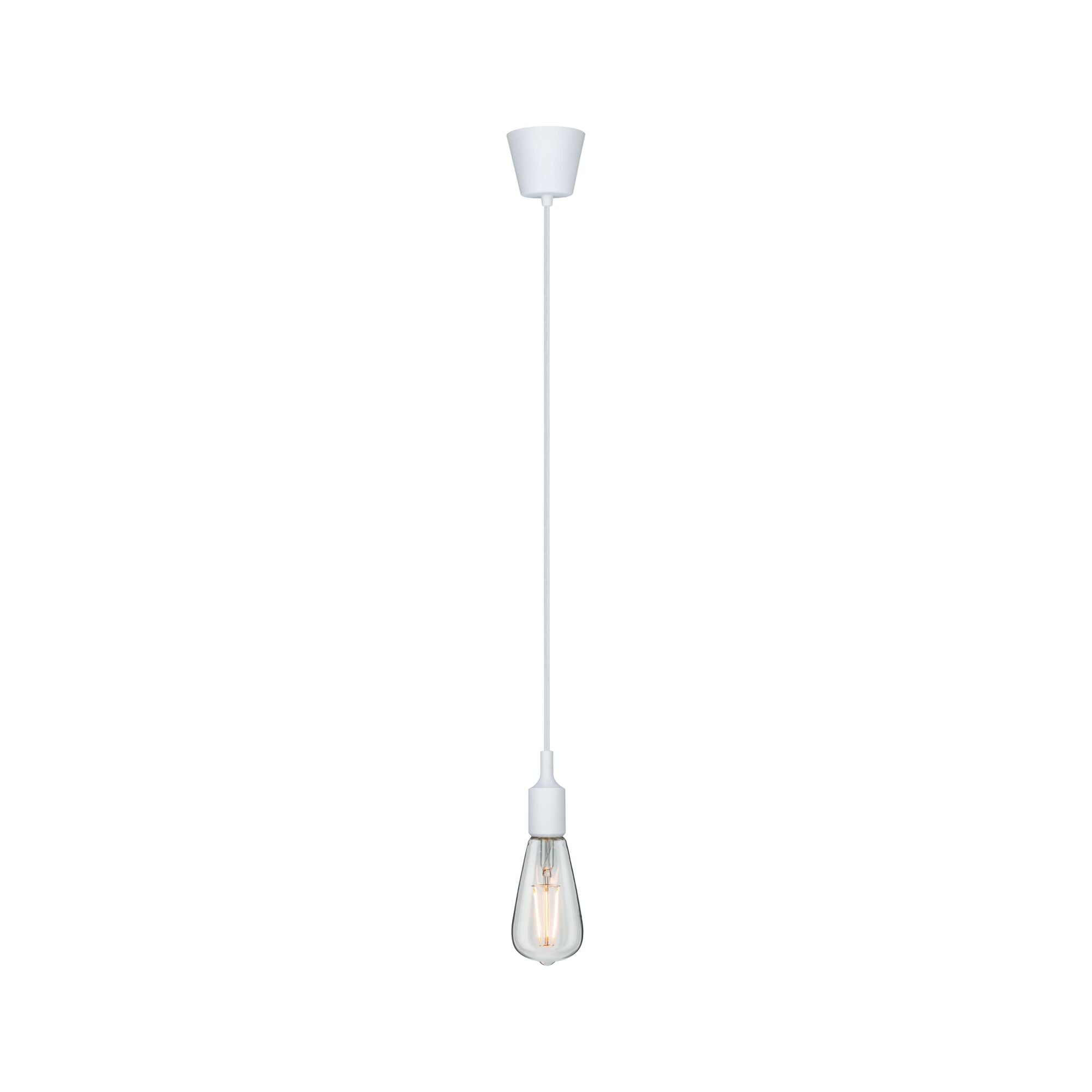Filament 230V LED Kolben ST64 E27 806lm 7,5W 2700K dimmbar Klar - Paulmann - 28703