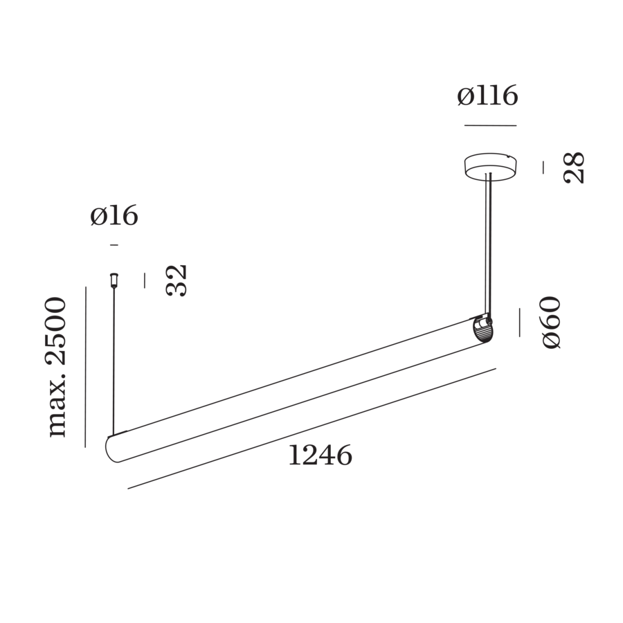 FINELLE 1.0 Pendelleuchte - WEVER & DUCRÉ - 272184B3