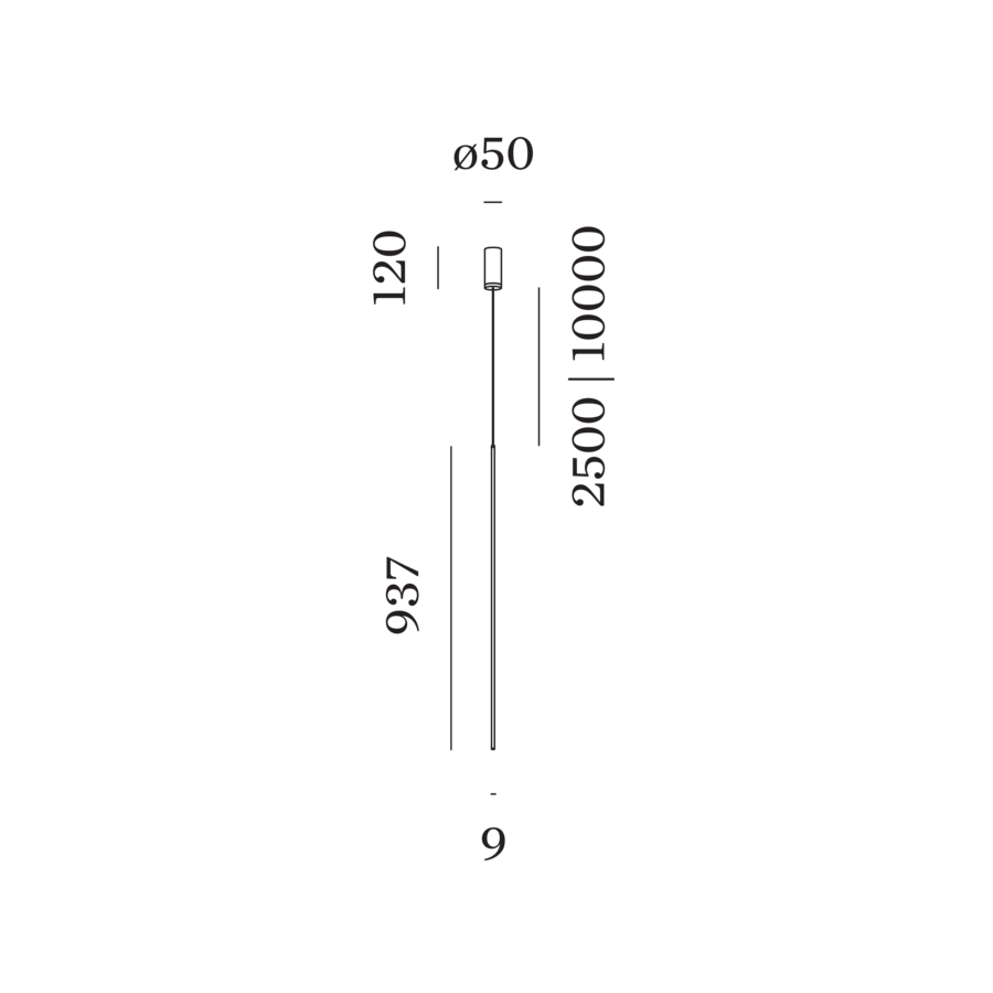 FINLIN SUSPENDED 2.0 Pendelleuchte - WEVER & DUCRÉ - 270284B3
