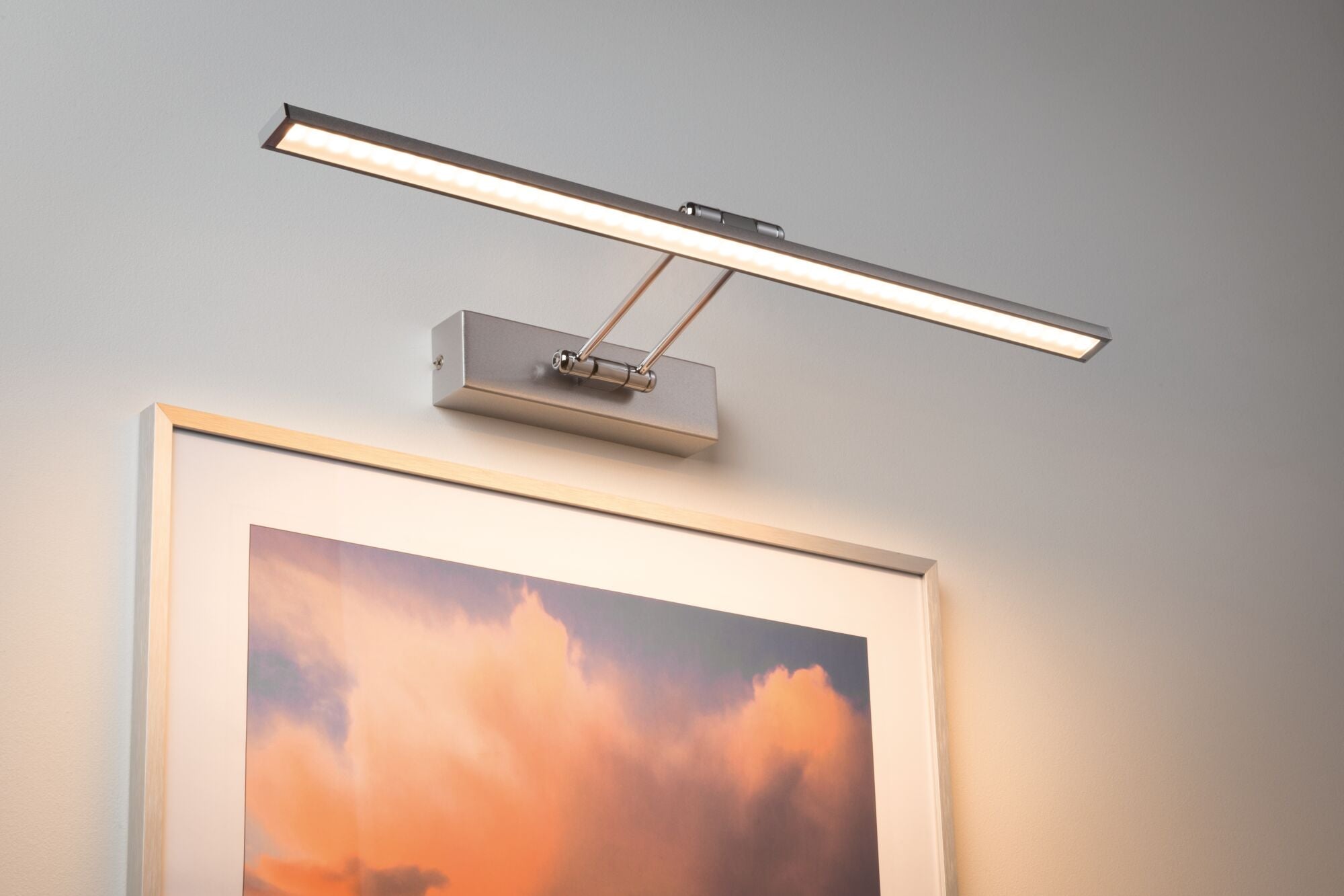 Galeria Beam 2700K 1050lm 230V 11W Nickel gebürstet/Chrom - Paulmann - 99896