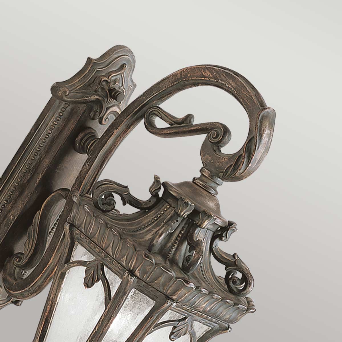 Große Wandlaterne Tournai mit 2 Lichtern – Londonderry - Elsteadlighting - KL - TOURNAI2 - L