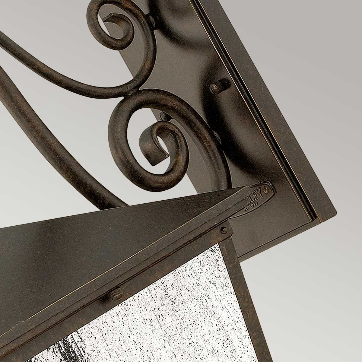 Große Wandlaterne „Trellis“ mit 4 Lichtern, Regency - Bronze - Elsteadlighting - HK - TRELLIS2 - L