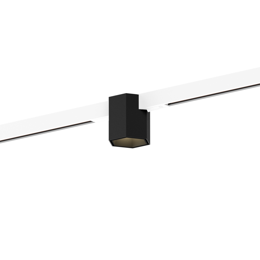 HEXO on STREX 1.0 Schwarz – Adapter Weiß