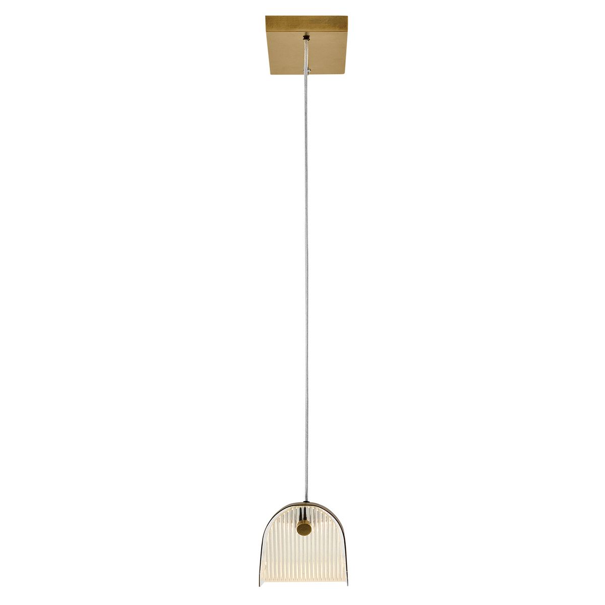 Hinkley Arco lineare LED-Pendelleuchte - Heritage Brass - Elsteadlighting - leuchtengrosshandel24