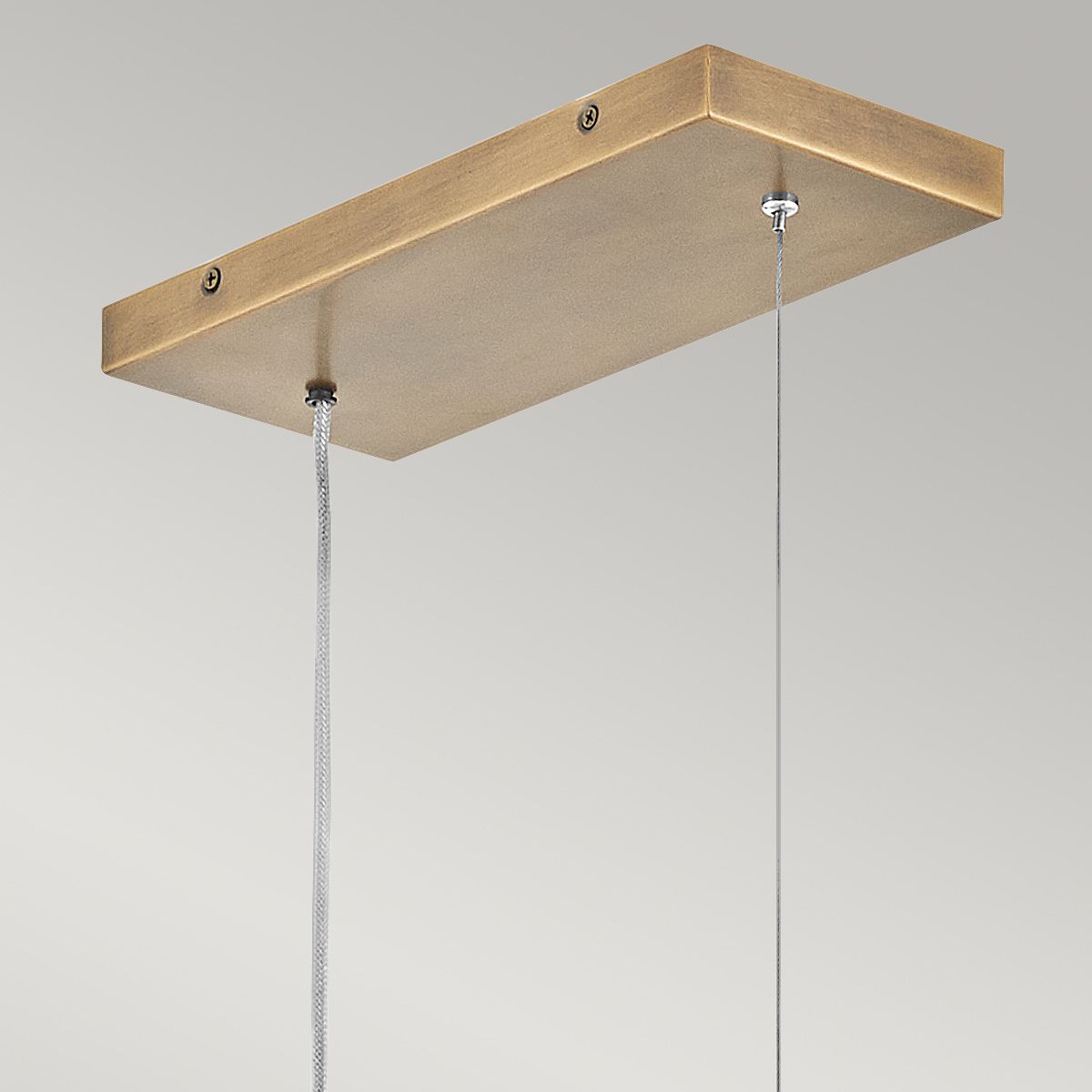 Hinkley Arco lineare LED-Pendelleuchte - Heritage Brass - Elsteadlighting - leuchtengrosshandel24