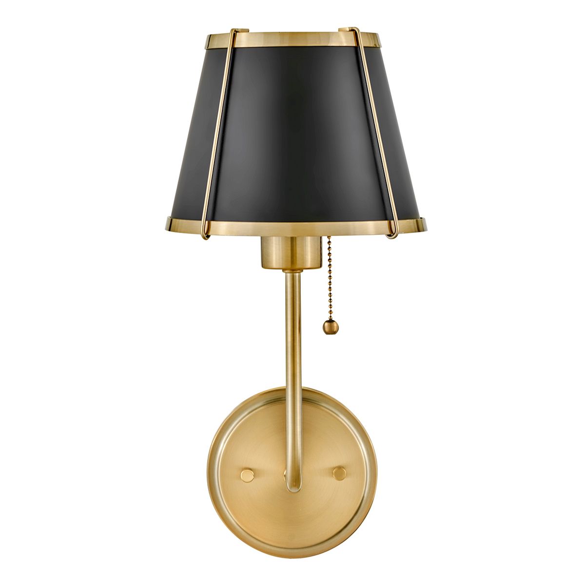 Hinkley Clarke 1 l Wandleuchte mit Zugschalter - - Elsteadlighting - leuchtengrosshandel24