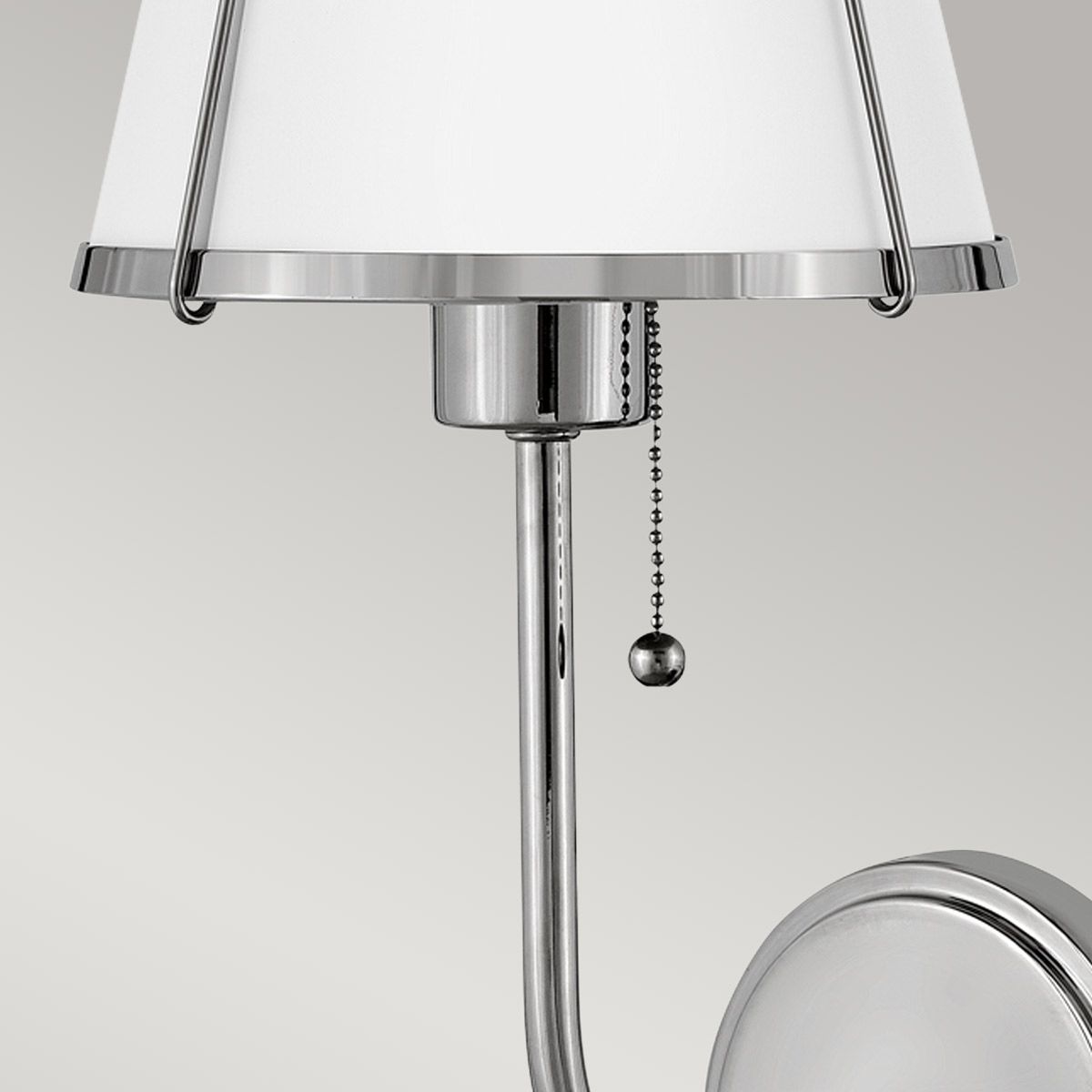 Hinkley Clarke 1 l Wandleuchte mit Zugschalter - - Elsteadlighting - leuchtengrosshandel24