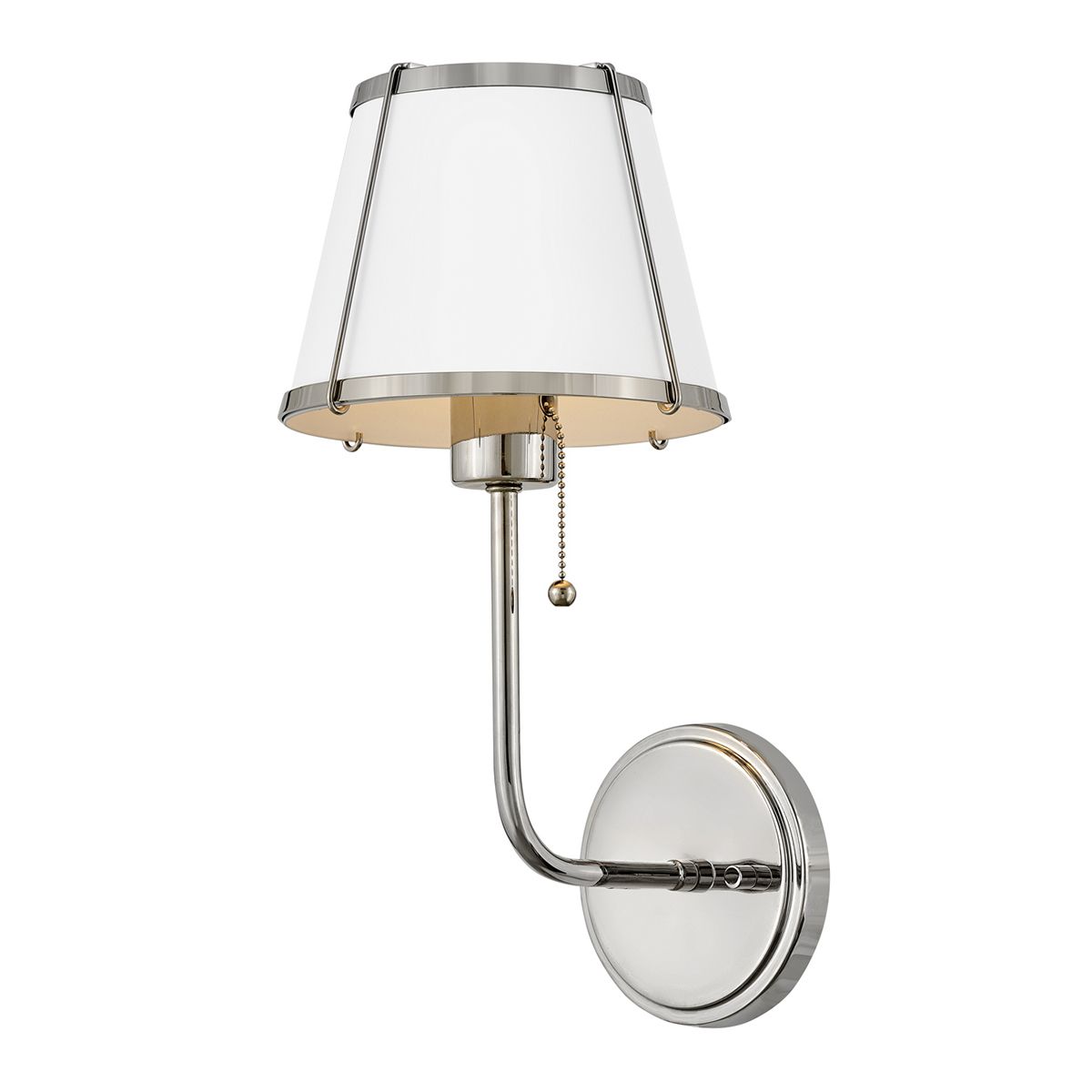Hinkley Clarke 1 l Wandleuchte mit Zugschalter - - Elsteadlighting - leuchtengrosshandel24