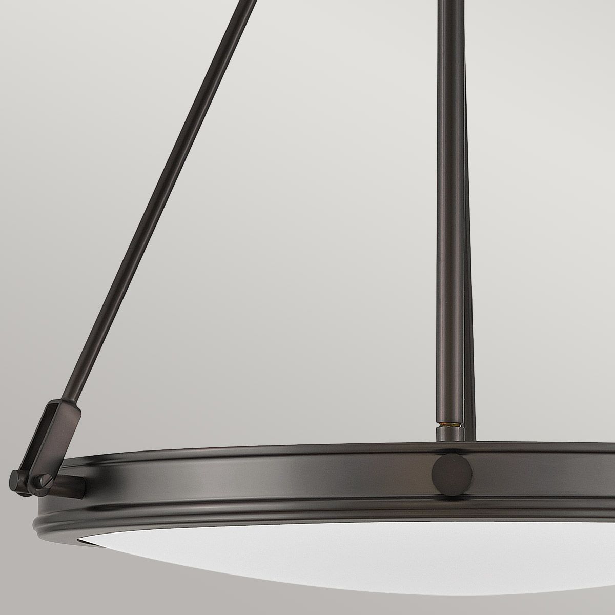 Collier 4-flammige Pendelleuchte - Schwarzoxid - Elsteadlighting - leuchtengrosshandel24