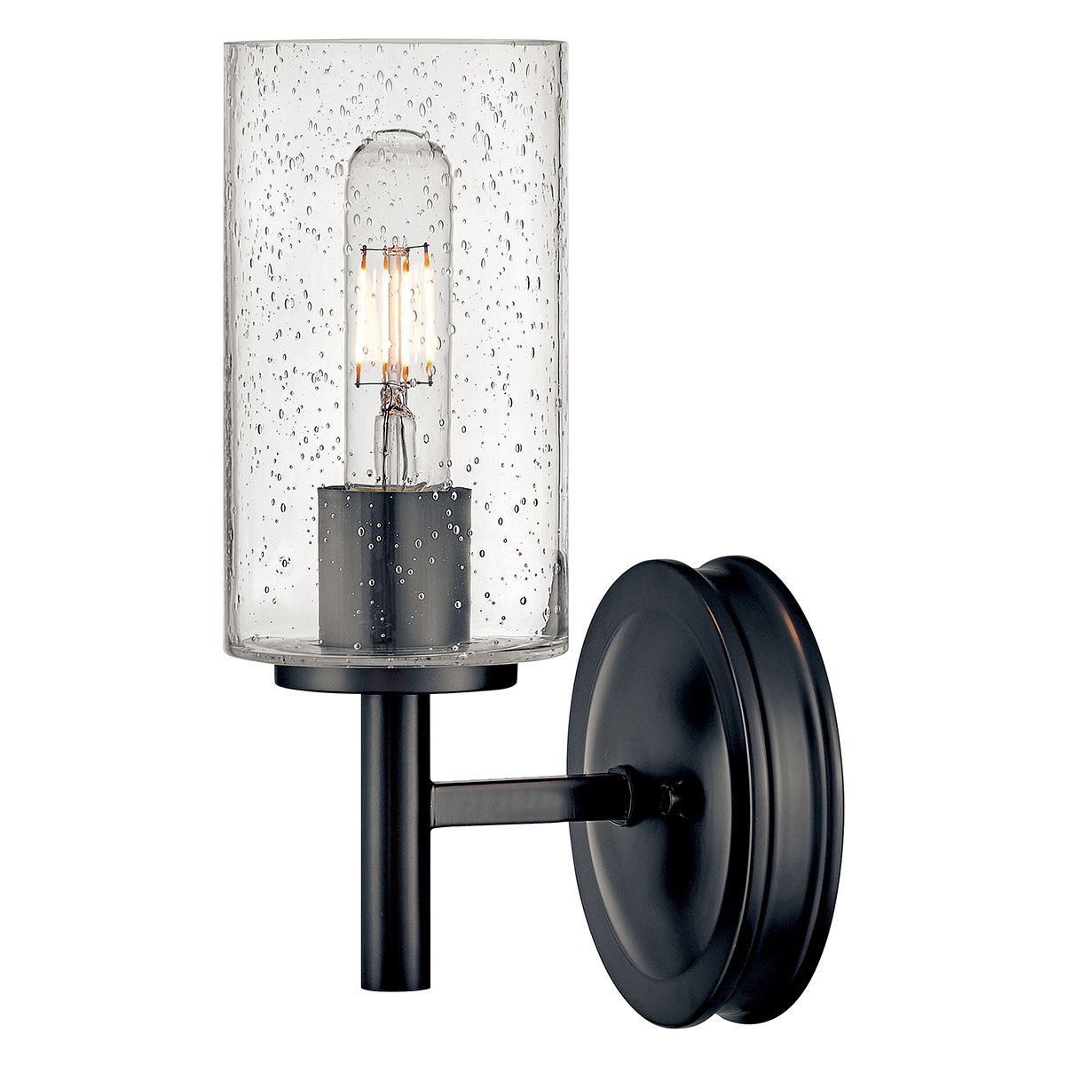 Collier 1-Liter-Wandleuchte mit klarem Saatglas. - Elsteadlighting - leuchtengrosshandel24