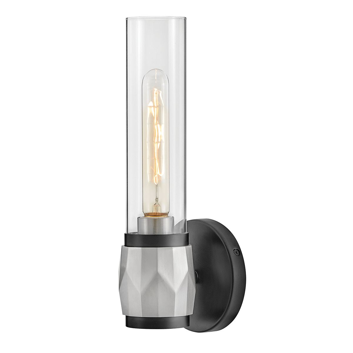 Hinkley Ellison 1 l Wandleuchte. - Schwarz mit - Elsteadlighting - leuchtengrosshandel24