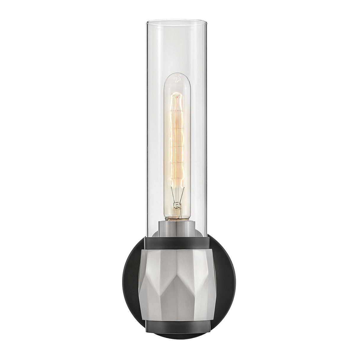 Hinkley Ellison 1 l Wandleuchte. - Schwarz mit - Elsteadlighting - leuchtengrosshandel24